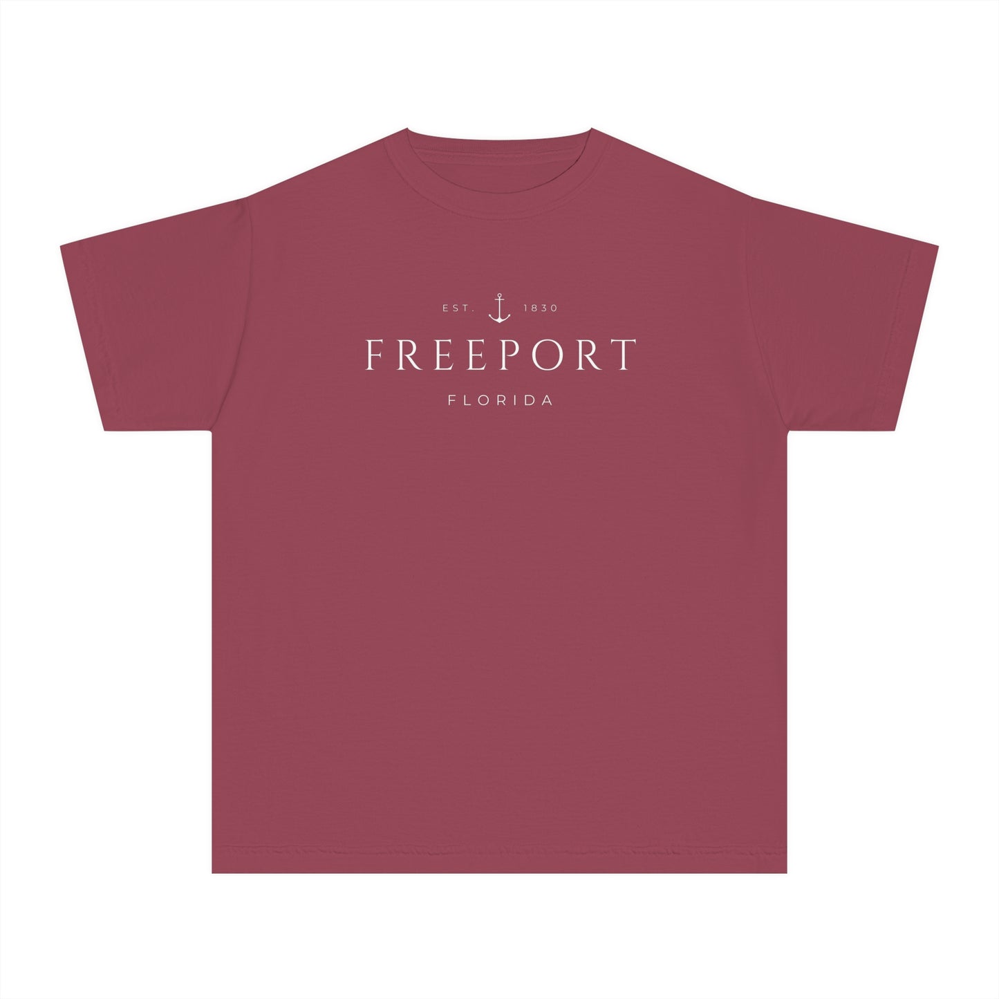 Crimson | Youth Short Sleeve Tee