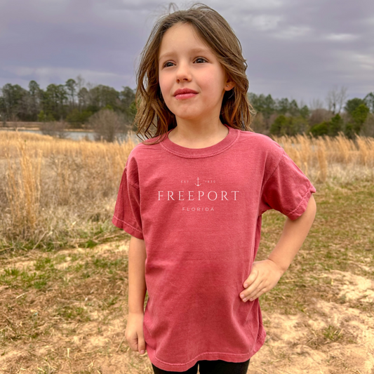 Crimson | Youth Short Sleeve Tee