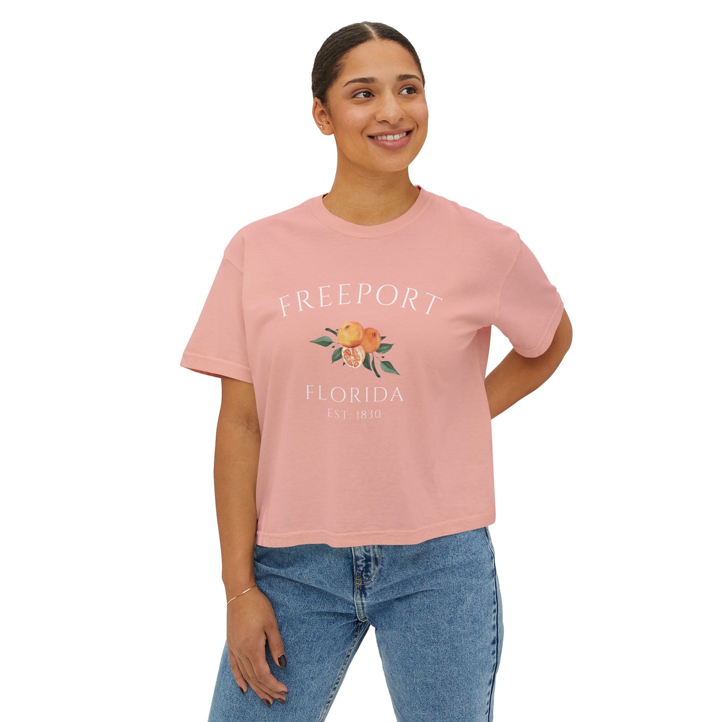 Peachy | Women's Boxy Tee